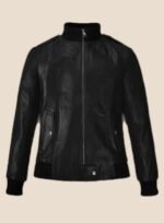 Black Amy Adams Leather Jacket