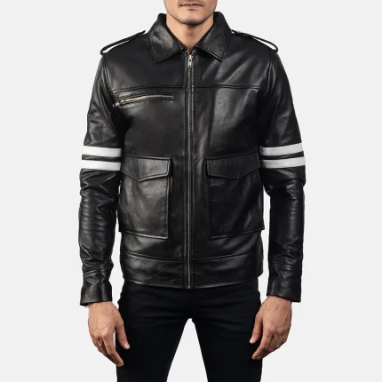 Black Leather Biker Jackets