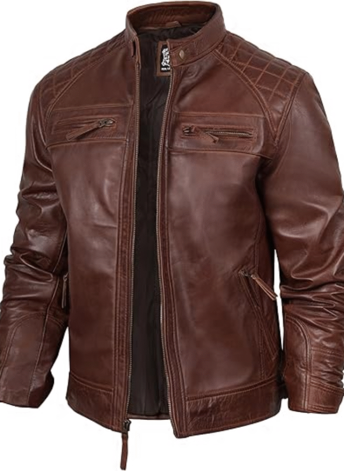 Brown-Leathers-Jackets-700x960 Brown Leather Aesthetic Jacket