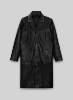 Classic Leather Coat For Mens