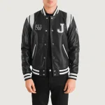 Custom Men's Leather Varsity Jacket