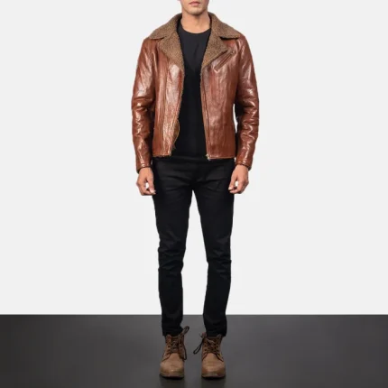 Genuine Leather Biker Jackets full view