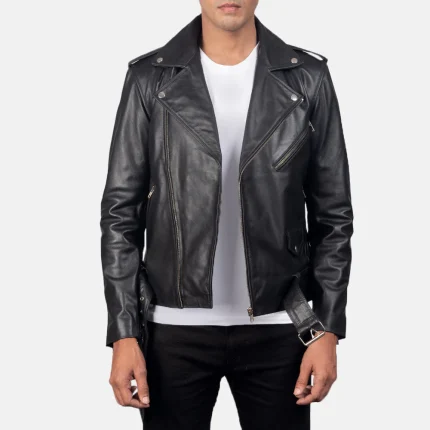 Genuine Men's Leather Biker Jackets