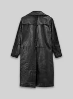 Javier Bardem Skyfall Leather Trench Coat back