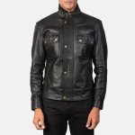 Leather Biker Jackets Mens Fashion
