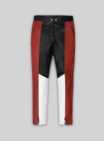 Leather Pants Womens Clothing Red