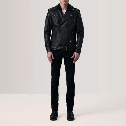 Luxury Leather Jackets for Men full view