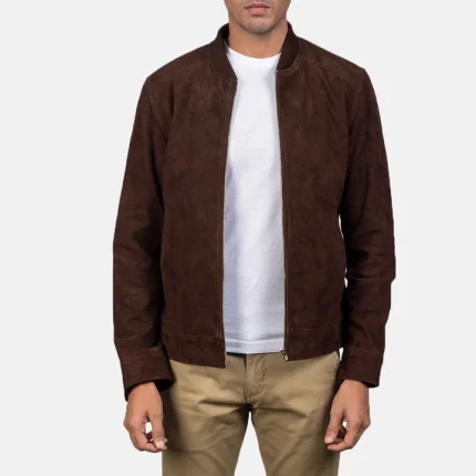 Men's Blain Mocha Suede Jackets