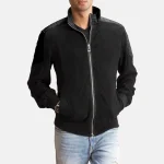Suede Western Men's Ethan Hybrid Bomber Jacket