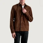 Best Scout Suede Leather Shirt