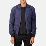 Shane Blue Men's Bomber Jacket
