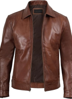 Men’s Brown Leather Jacket