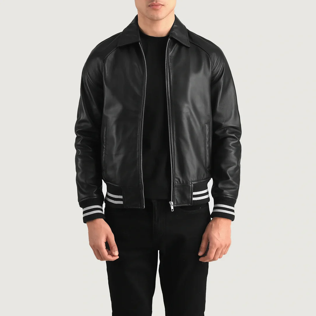 Men's Letterman Leather Varsity Jacket Men's Letterman Leather Varsity Jacket