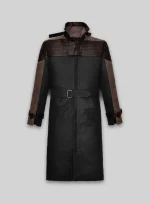Select Mens Leather Trench Coat
