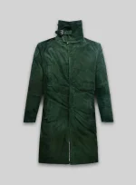 Trend Green Leather Coat Shop