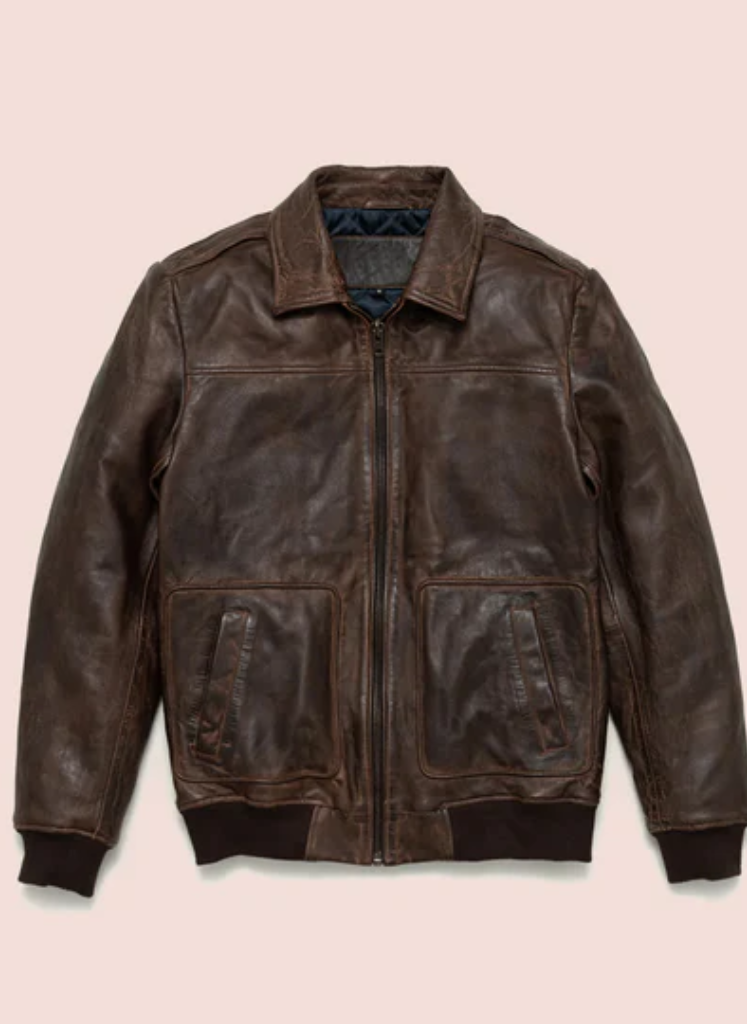 Vintage-Brown-Leather-Jacket Vintage Brown Leather Jacket