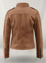Women's Leather Jacket Premium Choice back side