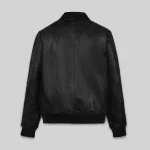 real leathers jacket back side