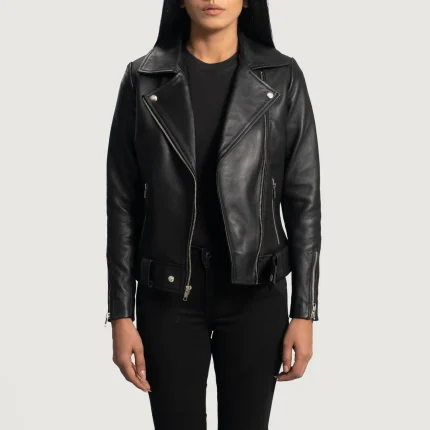 Fitted Biker Jackets for Womens
