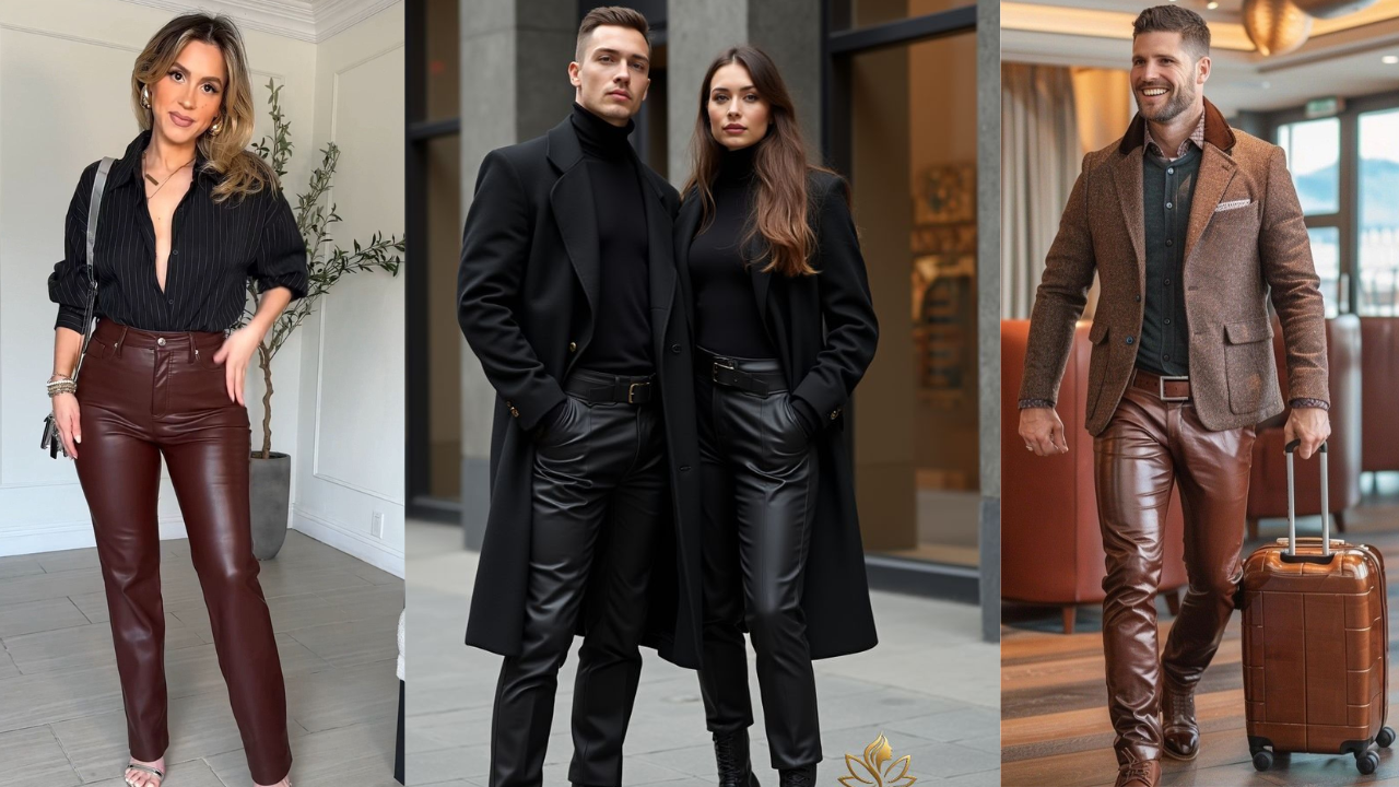 Leather Pants for Men & Women | Shop Premium Styles Online