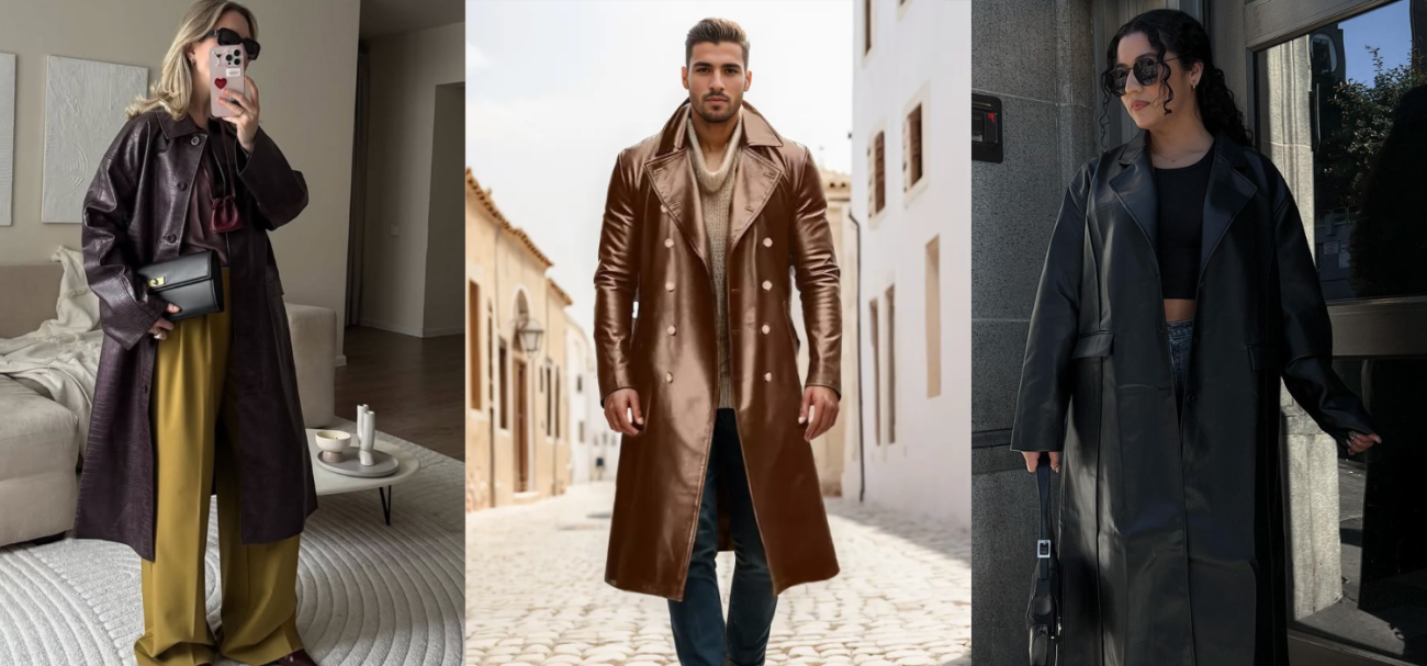 Long Leather Coat Outfits: Best 2026 Looks