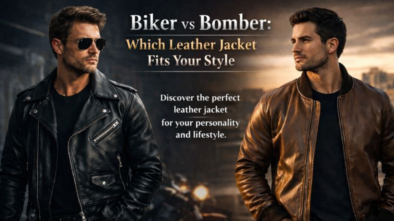 Biker vs Bomber: Which Leather Jacket Fits Your Style