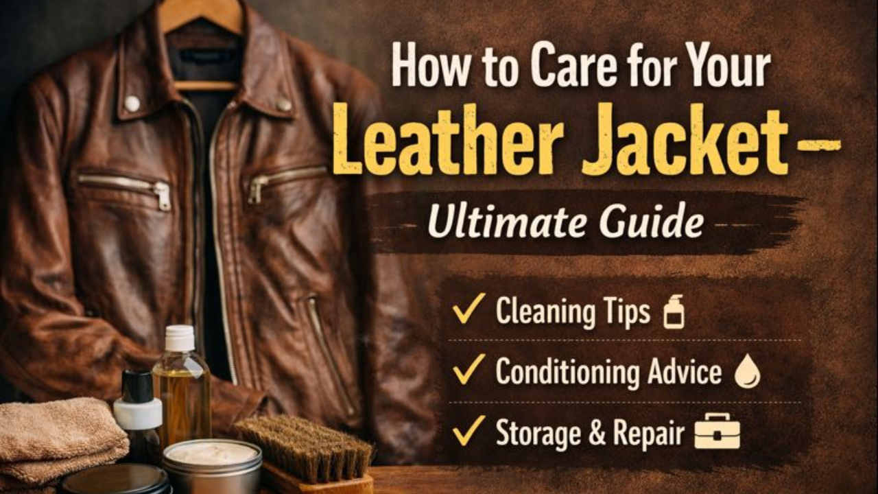 How to Care for Your Leather Jacket – Ultimate Guide
