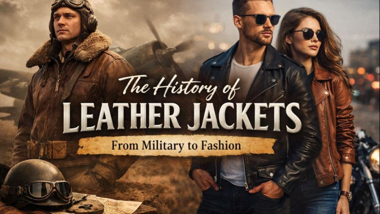 The History of Leather Jackets: From Military to Fashion