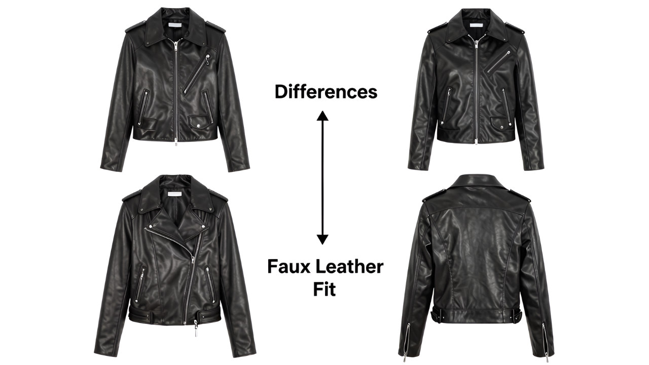 Genuine and Faux Leather Fit