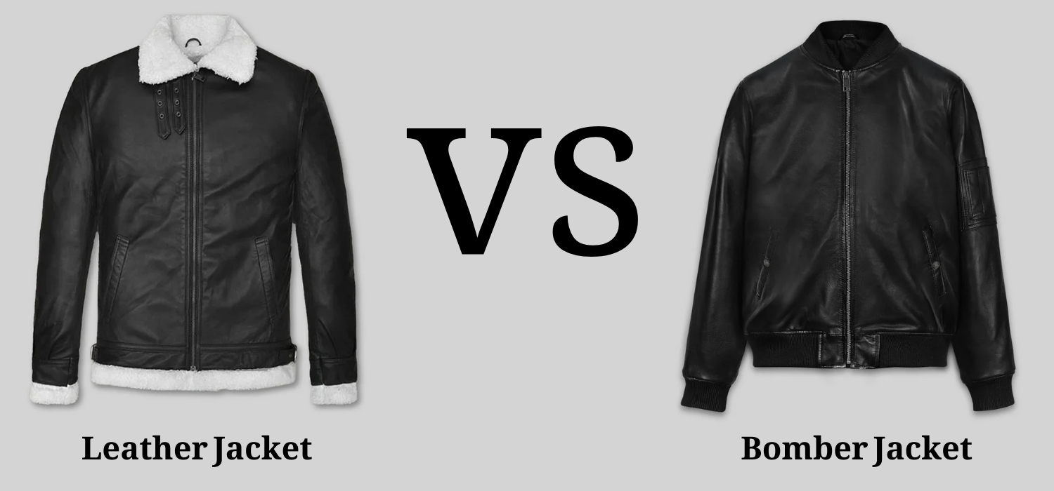 Leather Jacket vs Bomber Jacket: Which Is Better for Winter?