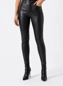 Best tops to wear with black leather pants