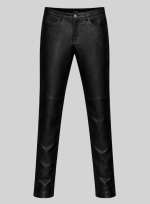Black Leather Pants For Men