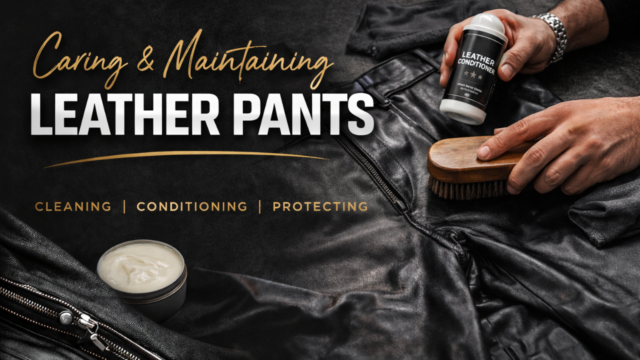 Caring & Maintaining Leather Pants