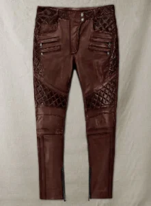 Athens Leather Biker Pants 