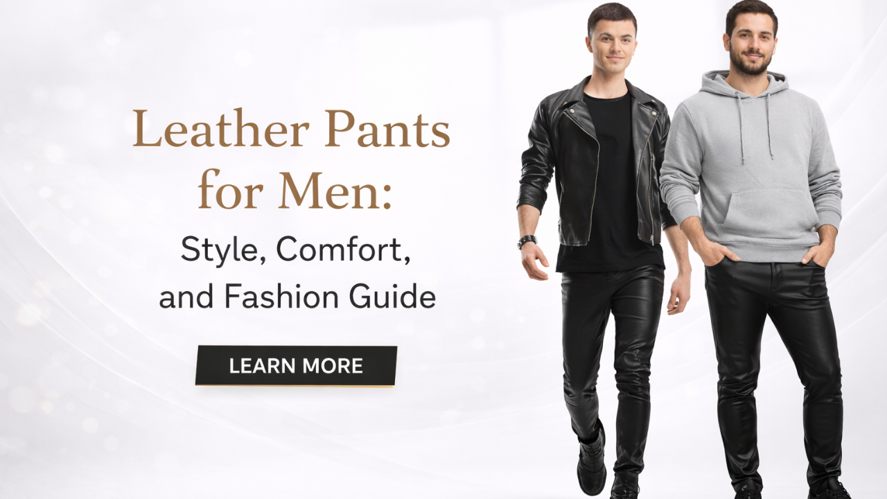 Guide to leather pants for men