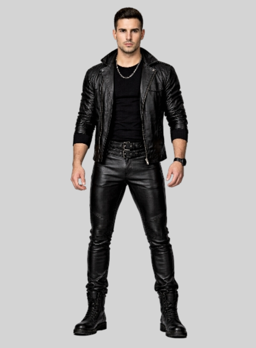 mens leather biker pants mens leather biker pants