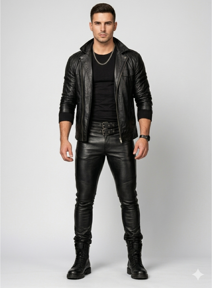 stacked leather pants mens (1) stacked leather pants mens