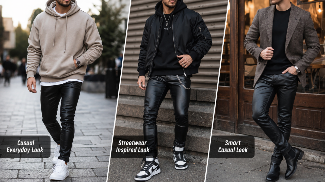 Jackets to Wear with Mens Skinny Leather Pants