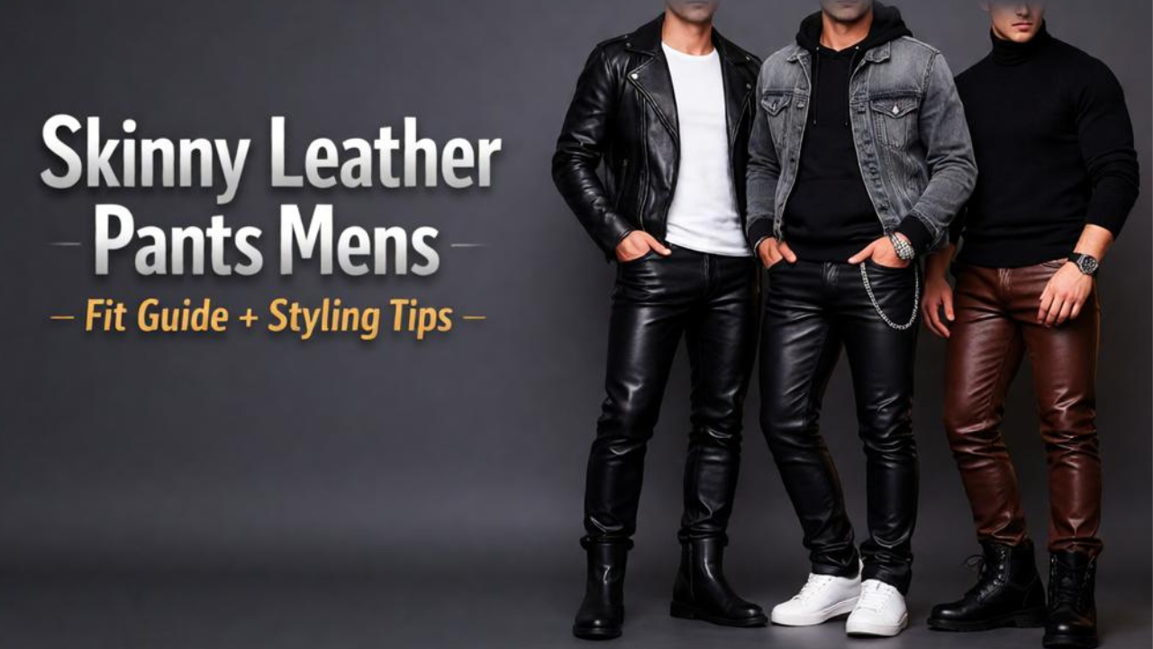 Skinny Leather Pants Mens: How to Style the Perfect Fit