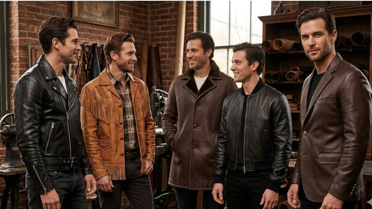 Buy Men’s Leather Jackets Online with 70% Discounts From Leather Vibers