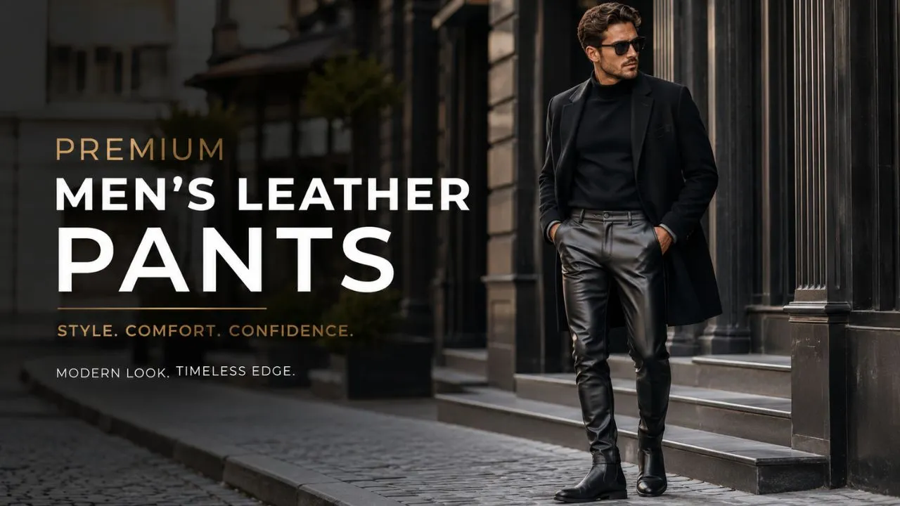 How to Choose the Best Men's Leather Pants for Your Style