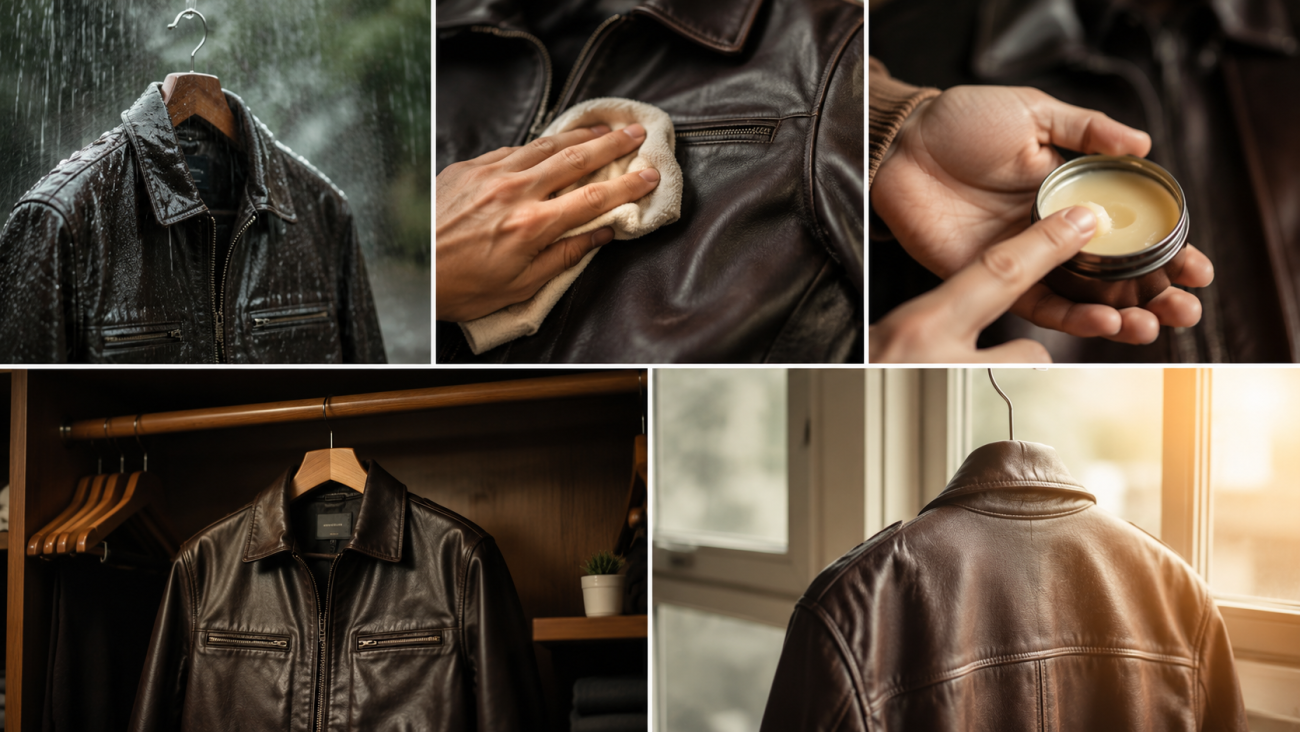 How to Care for a Leather Jacket
