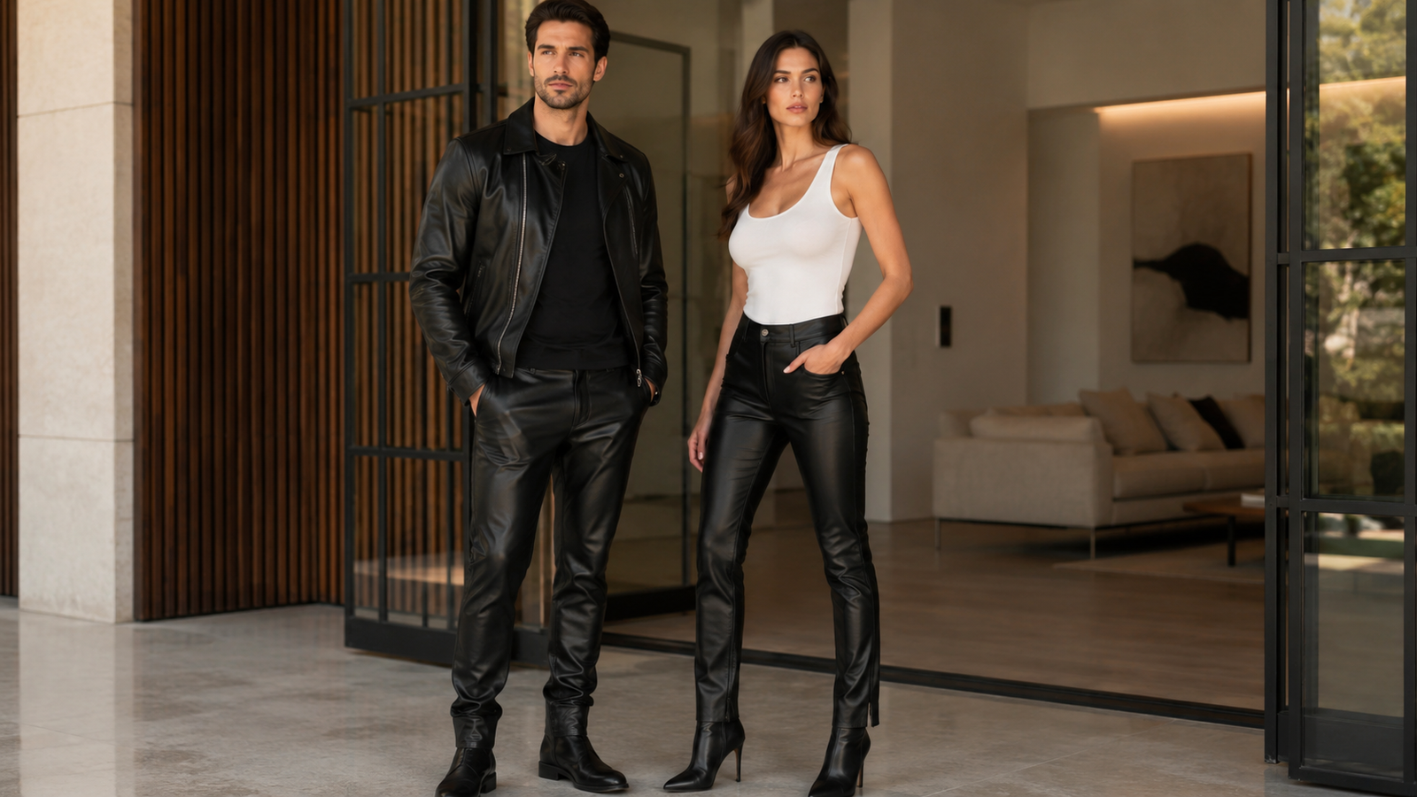 Leather pants vs leather jeans for men and women