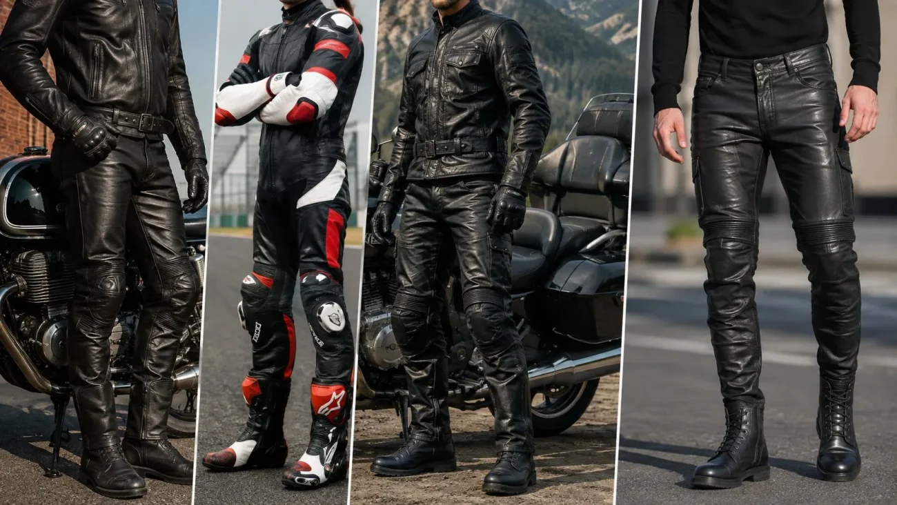 Types of Motorcycle Leather Pants