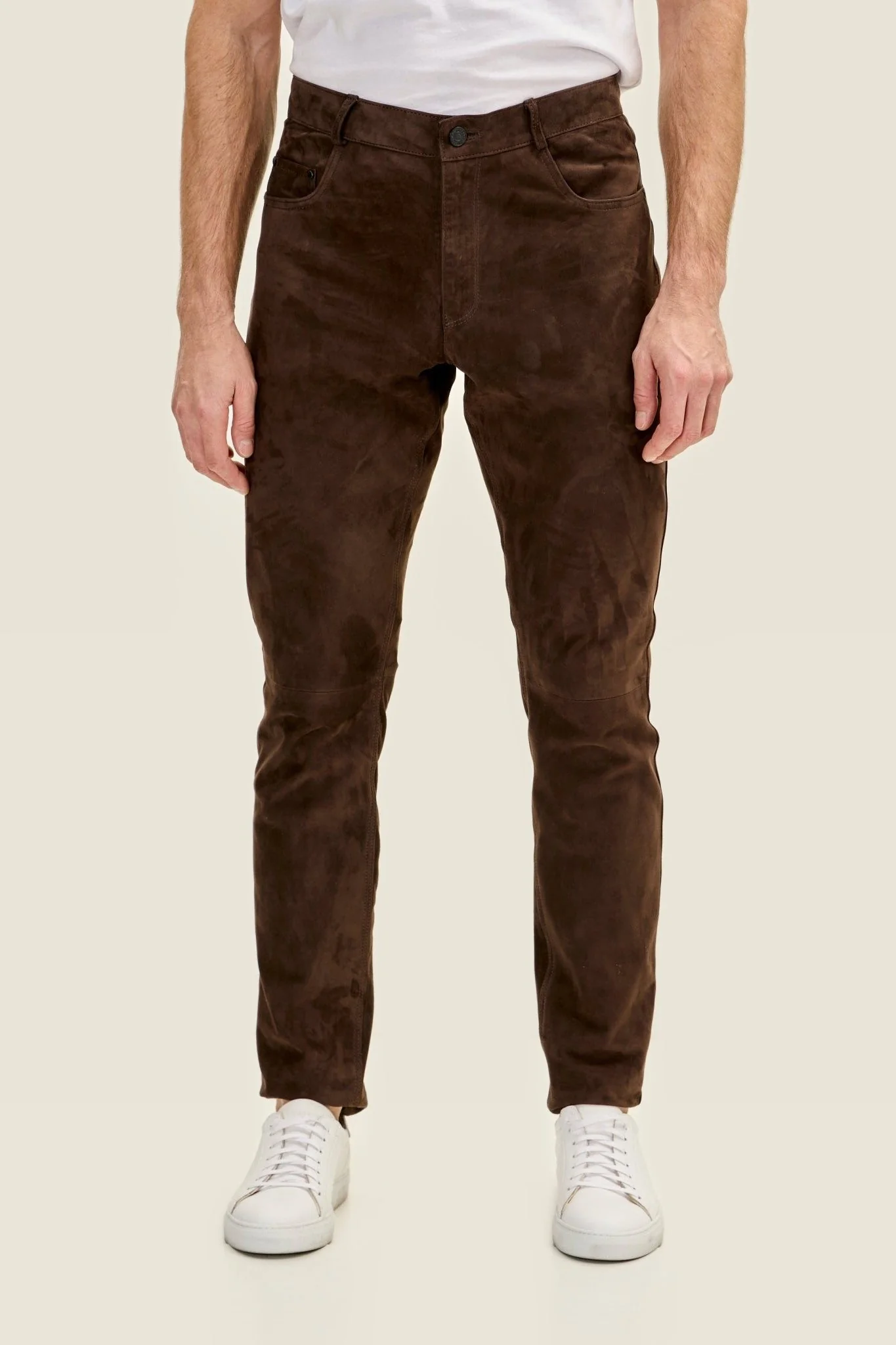 Vintage Brown Leather Pants Men Vintage Brown Leather Pants Men
