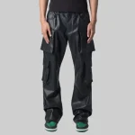 genuine leather pants mens