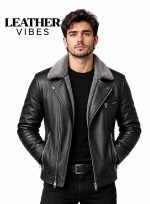 Fur Leather Jackets for Men