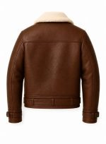Men's Sheepskin Coat back side