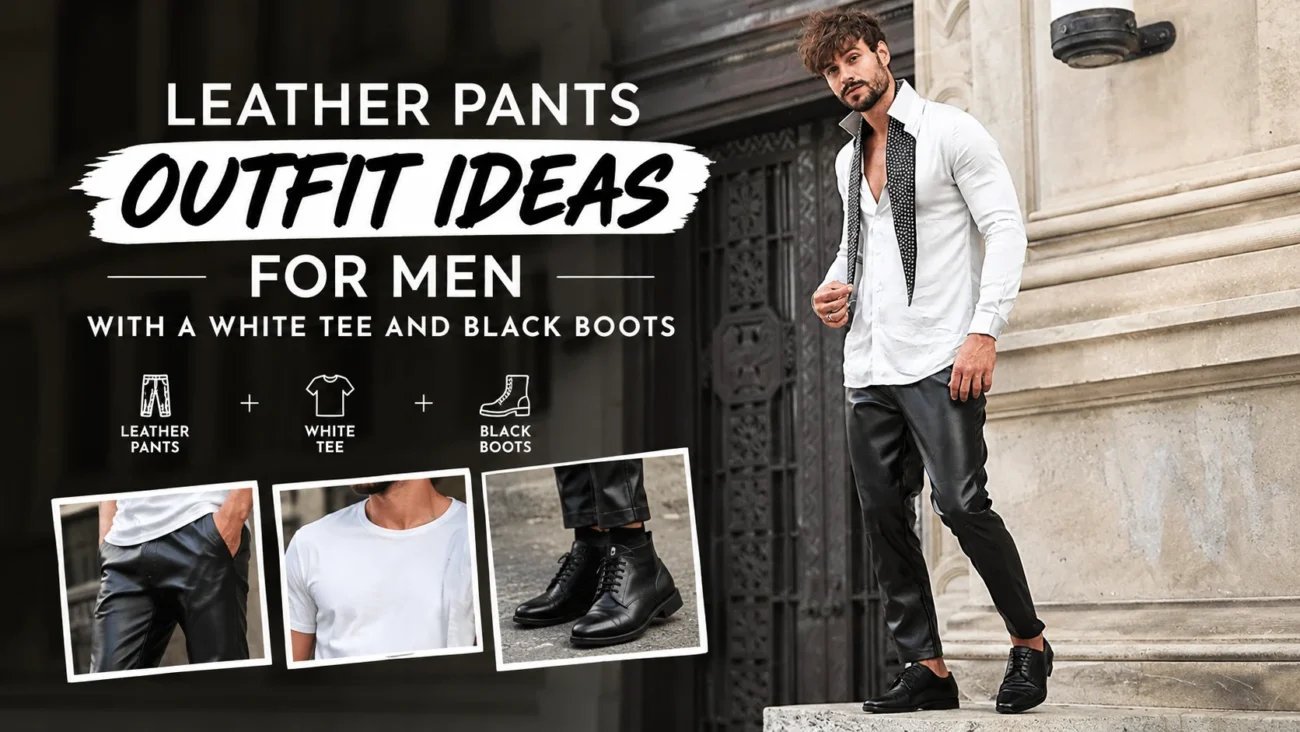 20 Leather Pants Outfit Ideas for Men (Casual to Night Out)